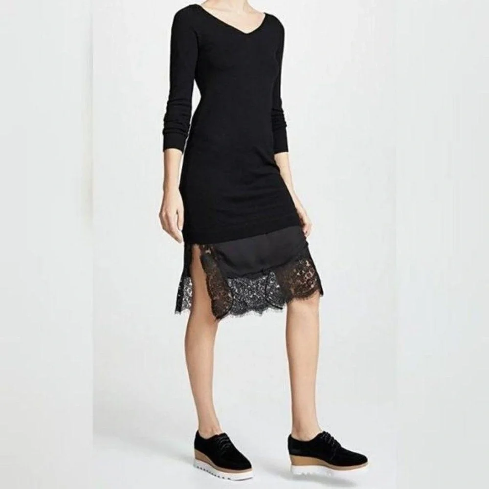 Club Monaco Women's Black Dress - Picture 1 of 4